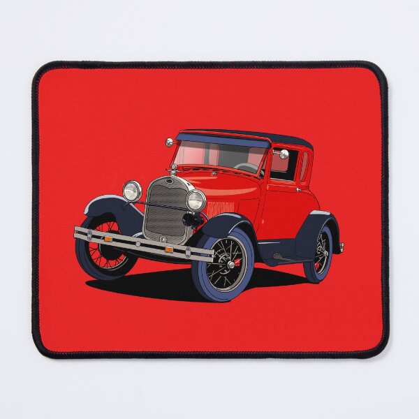 Item preview, Ford Model A in red designed and sold by Webazoot Industries - Car Art.