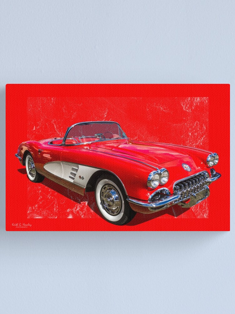 Alternate view of Red 59 Canvas Print