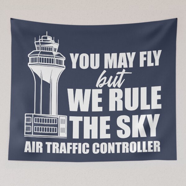Item preview, Air Traffic Controller - Aviation Lover - Airplanes Enthusiast - We Rule The Sky designed and sold by Ikaroots.