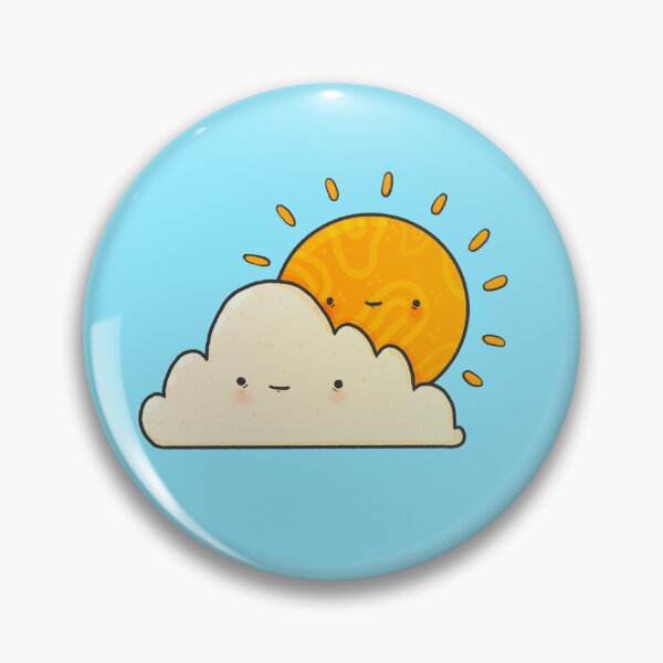 Item preview, Happy Sunshine and Clouds designed and sold by RadishandDuck.