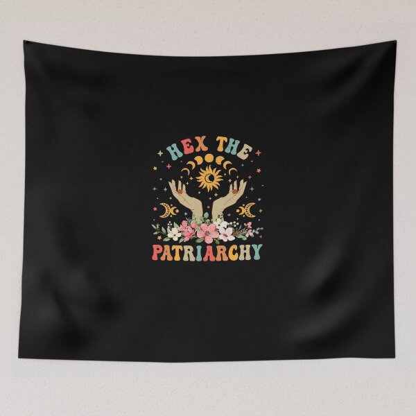 Item preview, Feminist Witch Hex The Patriarchy Halloween Witch Vibes T-Shirt designed and sold by LansonAlbanese.