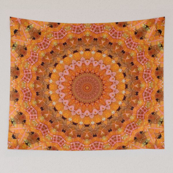Item preview, Orange kaleidoscope designed and sold by fuzzyfox.