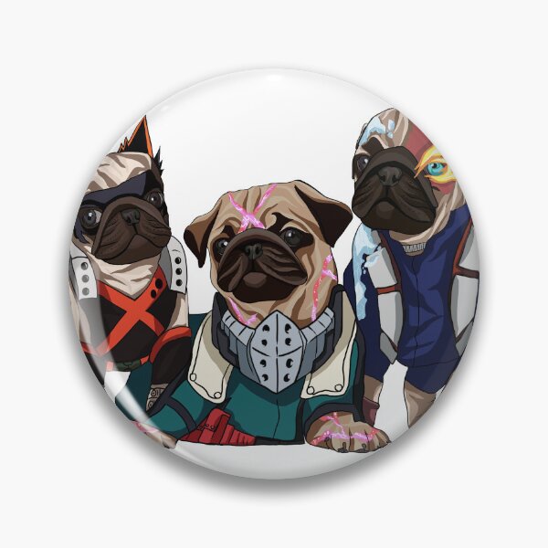 Item preview, My Hero Pug Academia designed and sold by anipugyl.