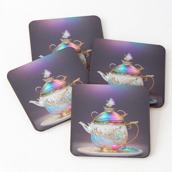 Item preview, Tea Set of the Fairy 7 designed and sold by BeepBoopArtShop.