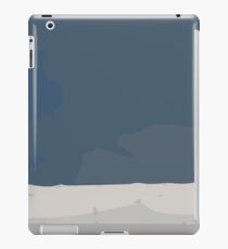 0141 White tarp on blue sky iPad Case/Skin
