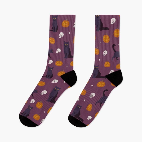 Item preview, Spooky halloween on purple violet background designed and sold by RevolutionizZed.