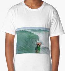 Bodyboarder in action Long T-Shirt