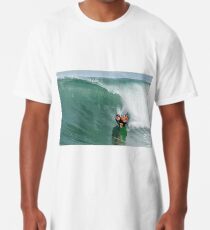 Bodyboarder in action Long T-Shirt