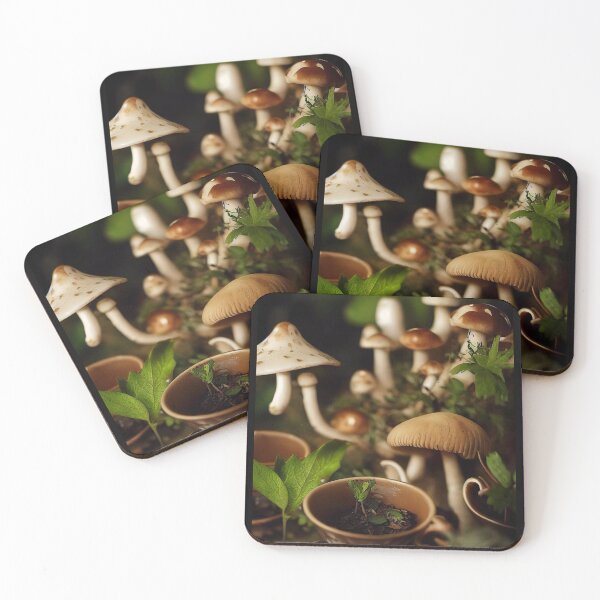 Item preview, Tea Set of the Dryad 2 designed and sold by BeepBoopArtShop.