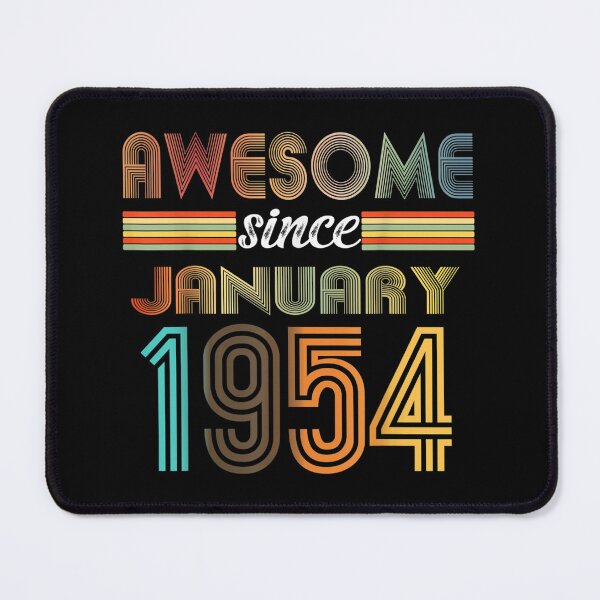 Item preview, 68 Year Old Awesome Since January 1954 68th Birthday designed and sold by Annabellegeorge.