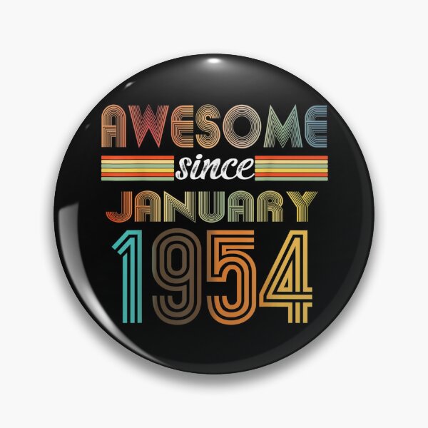 Item preview, 68 Year Old Awesome Since January 1954 68th Birthday designed and sold by Annabellegeorge.