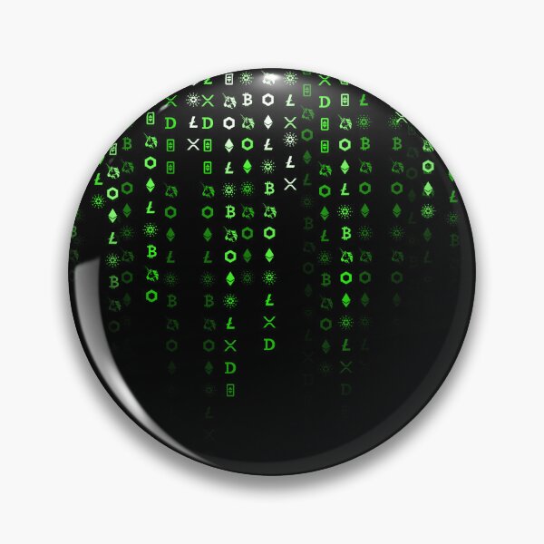 Item preview, Bitcoin Cryptocurrency Matrix designed and sold by NEOFO.