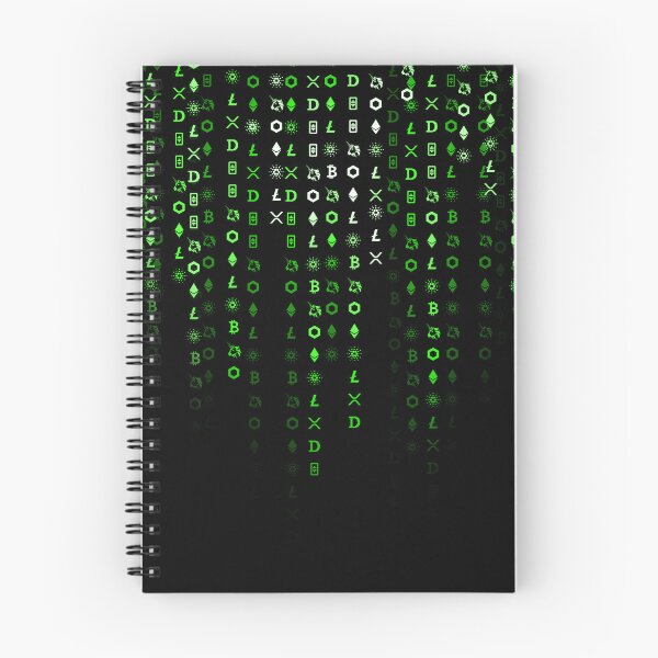 Item preview, Bitcoin Cryptocurrency Matrix designed and sold by NEOFO.