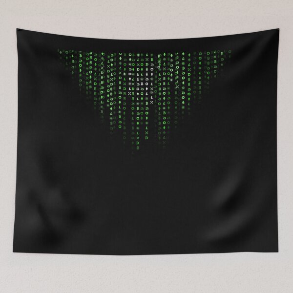 Item preview, Bitcoin Cryptocurrency Matrix designed and sold by NEOFO.