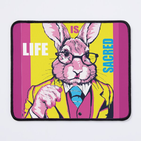 Item preview, Bunny The Professor| Rabbit Wearing A Suit designed and sold by PetyAnimals.