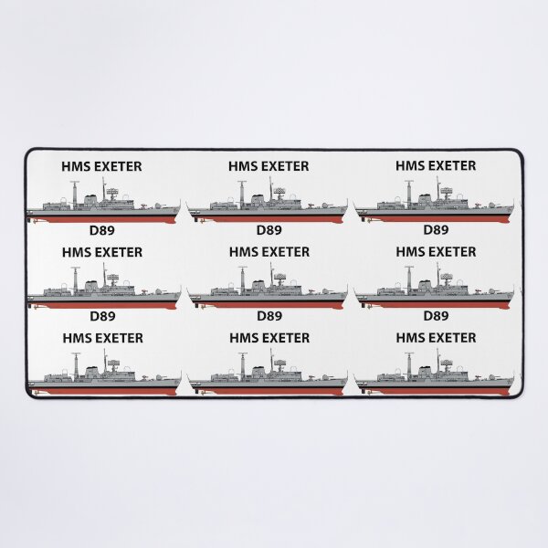 Artikelvorschau, HMS EXETER-D89-T42 entworfen und verkauft von Jackdustys.