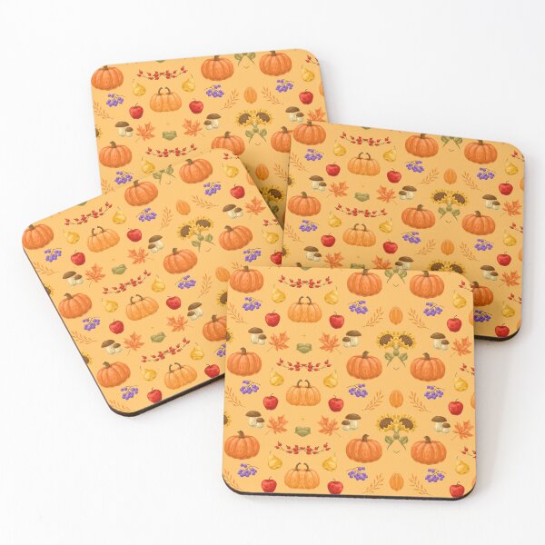 Item preview, Yellow Thanksgiving Pattern  designed and sold by moxdesign.