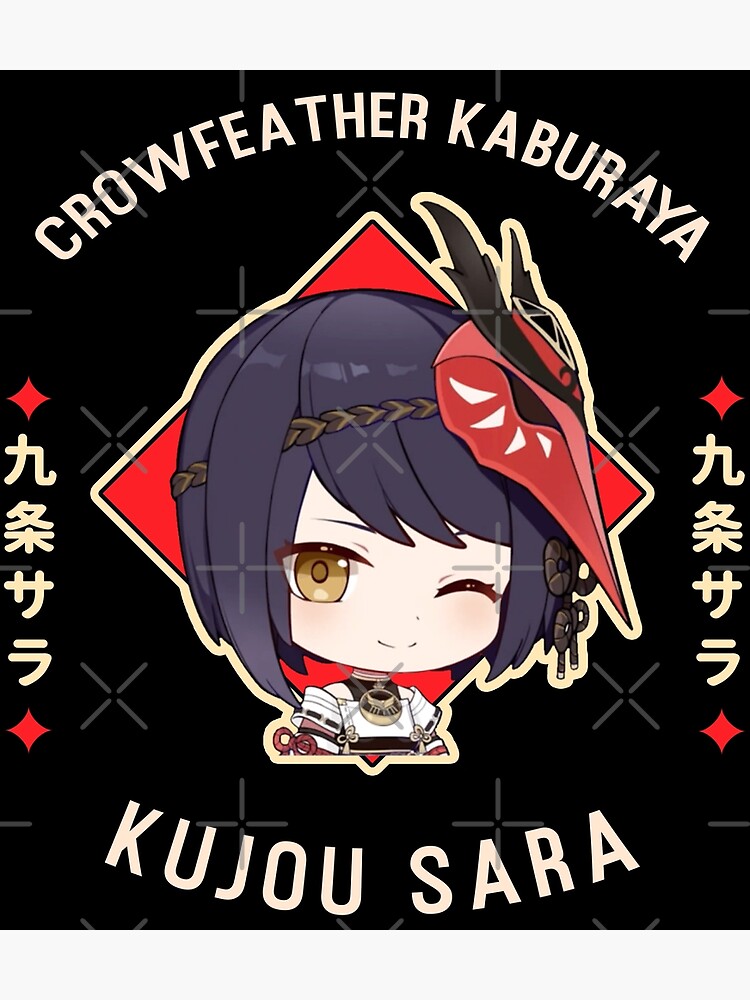 sara genshin chibi