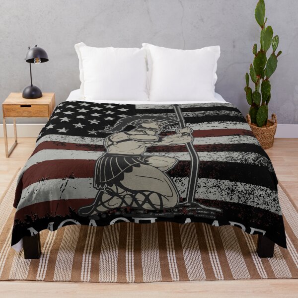 Item preview, Kneeling fighter in front of the American flag designed and sold by velisani.