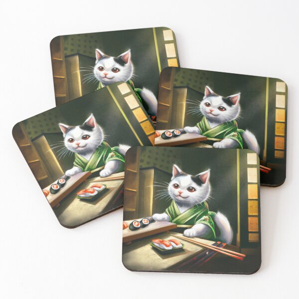 Item preview, Sushi Chef Cat designed and sold by LeeBinding.