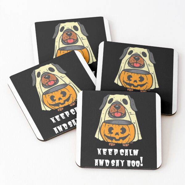 Item preview, KEEP CALM AND SAY BOO! designed and sold by Wienerful.