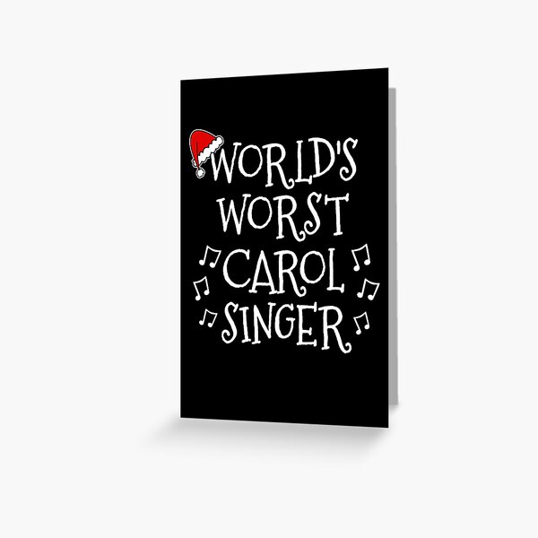 Artikel-Vorschau von Weihnachten 2022 der schlechtesten Carol Singer Church der Welt, designt und verkauft von doodlerob.