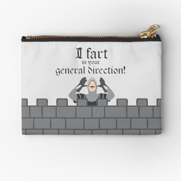 French Taunting Guard Zipper Pouch