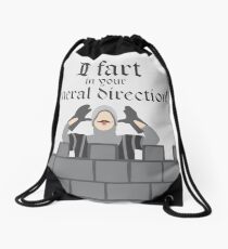 French Taunting Guard Drawstring Bag