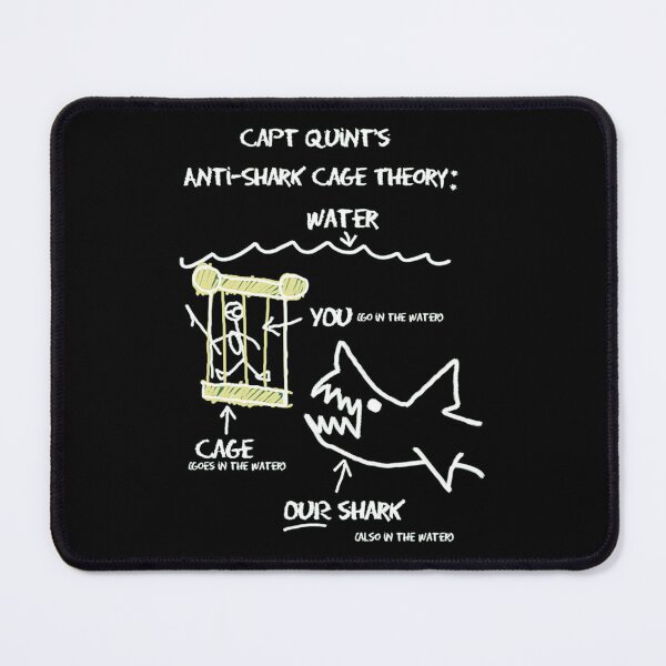 Item preview, Capt Quwt's Anti - Shark Cage Theory Water designed and sold by BRODYKIER.