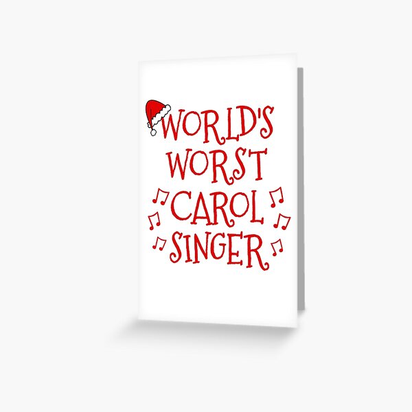 Artikel-Vorschau von Weihnachten 2022 der schlechtesten Carol Singer Church der Welt, designt und verkauft von doodlerob.