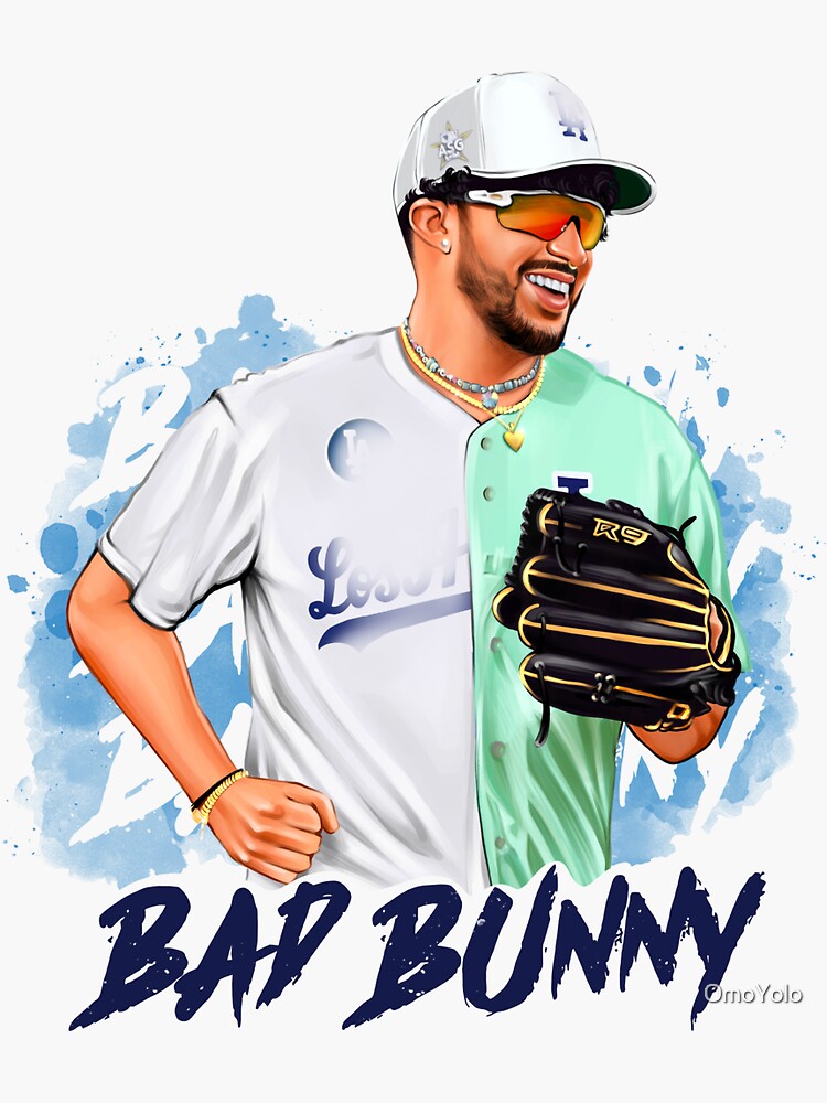 Bad Bunny Jersey Baseball 