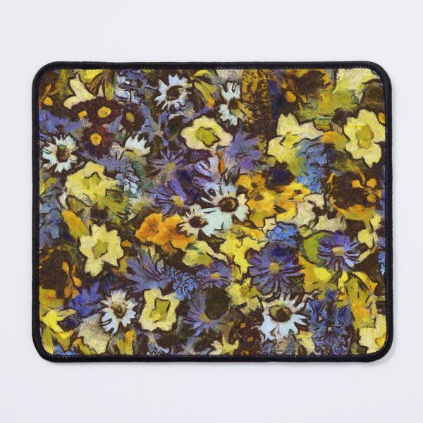 Item preview, Flower bed painting Van Gogh style designed and sold by Gaurav Garg.