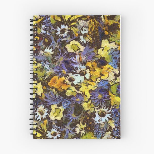 Item preview, Flower bed painting Van Gogh style designed and sold by Gaurav Garg.