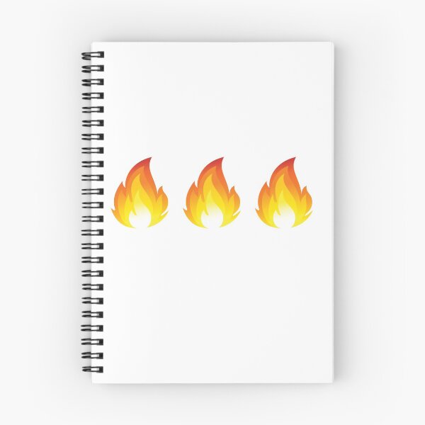 Item preview, LIT AF Three fire emoji  designed and sold by ChibiTacoTruck.