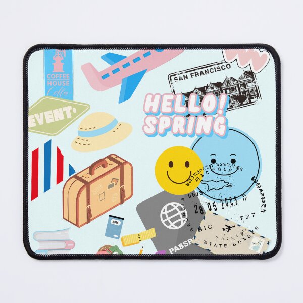 Item preview, happy trip,hello spring, smile designed and sold by zzzozzo.