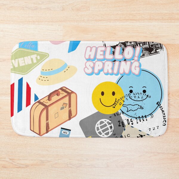 Item preview, happy trip,hello spring, smile  designed and sold by zzzozzo.