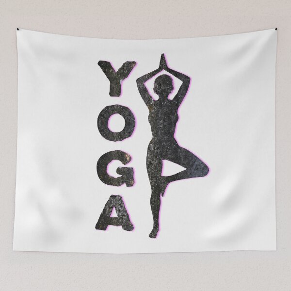 Item preview, Yoga Meditating Female Vrikshasana Tree Pose designed and sold by MarkUK97.