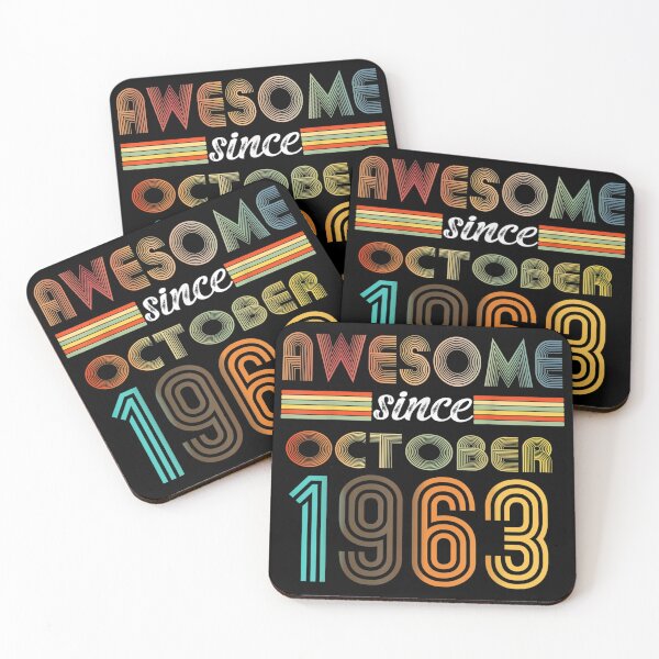 Item preview, 59 Year Old Awesome Since October 1963 59th Birthday designed and sold by Annabellegeorge.