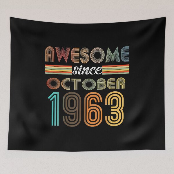 Item preview, 59 Year Old Awesome Since October 1963 59th Birthday designed and sold by Annabellegeorge.