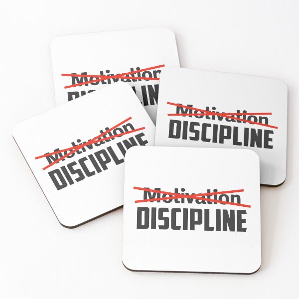 Item preview, Discipline is greater than motivation designed and sold by JackCurtis1991.
