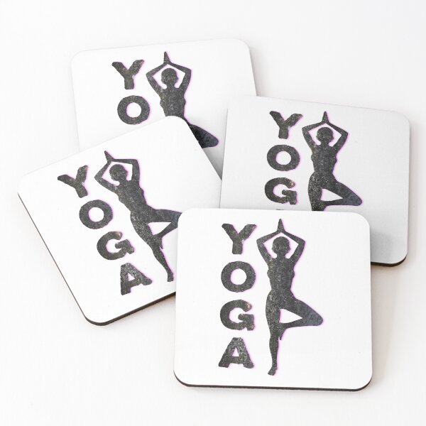 Item preview, Yoga Meditating Female Vrikshasana Tree Pose designed and sold by MarkUK97.