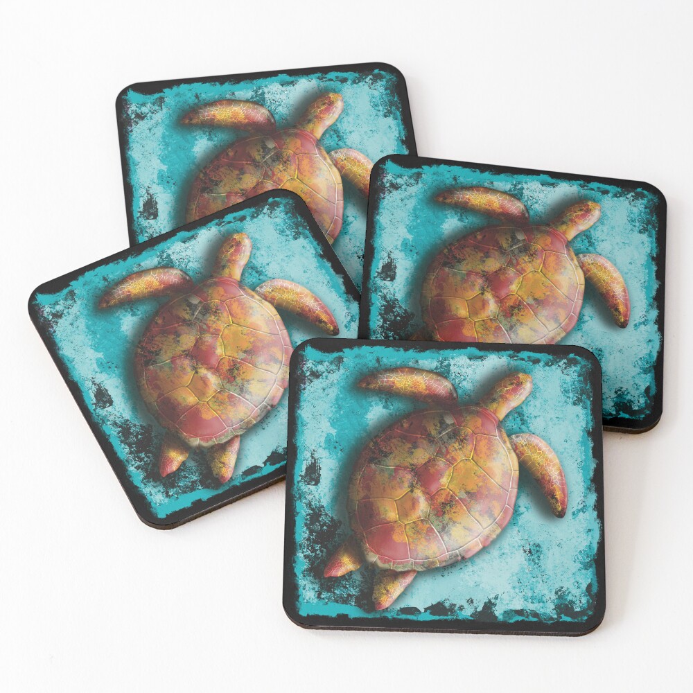 Item preview, Coasters (Set of 4) designed and sold by FatSlugDesigns.