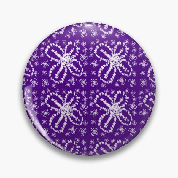 Item preview,  Modern Indigo Tie Dye Floral Shibori Pattern  designed and sold by Tamas Das.