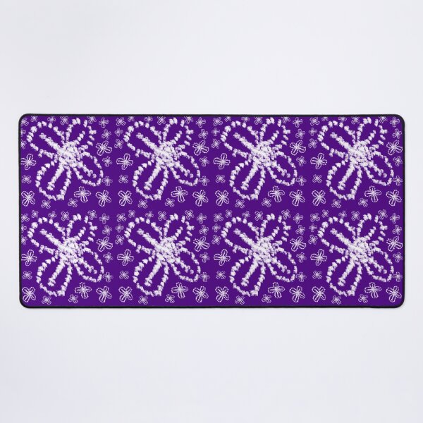 Item preview, Modern Indigo Tie Dye Floral Shibori Pattern designed and sold by Tamas Das.