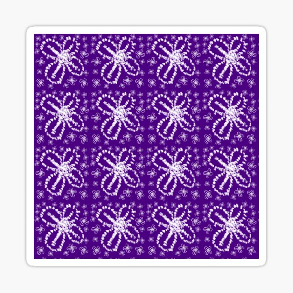 Item preview,  Modern Indigo Tie Dye Floral Shibori Pattern  designed and sold by Tamas Das.