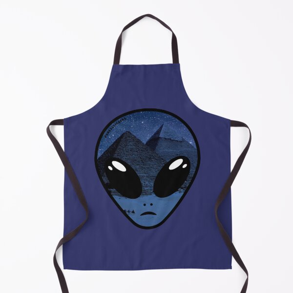 Item preview, Alien head - Pyramids Night skin designed and sold by AreaStickers.