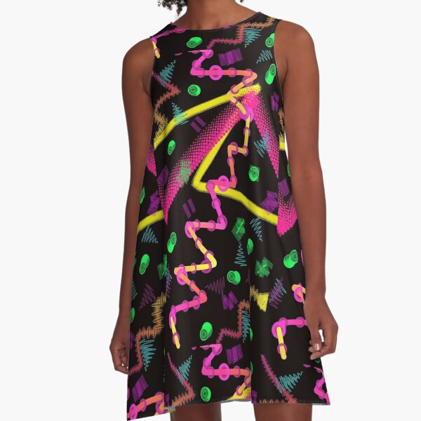 80s style party dress