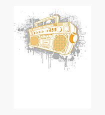 ghetto blaster Photographic Print