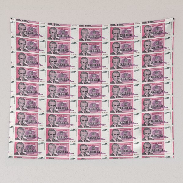 Item preview, Tesla's 10-Billion Dinar Bill (Front) designed and sold by MasterJames.