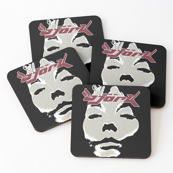 Item preview, Bjork Homogenic Vintage Face Logo (White) Essential designed and sold by Brandononald.